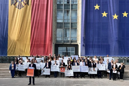 Акция INIMA MOLDOVEI! «Народный zbor: 1 лей для Речана»